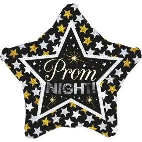 18" Prom Night Stars Foil Balloon