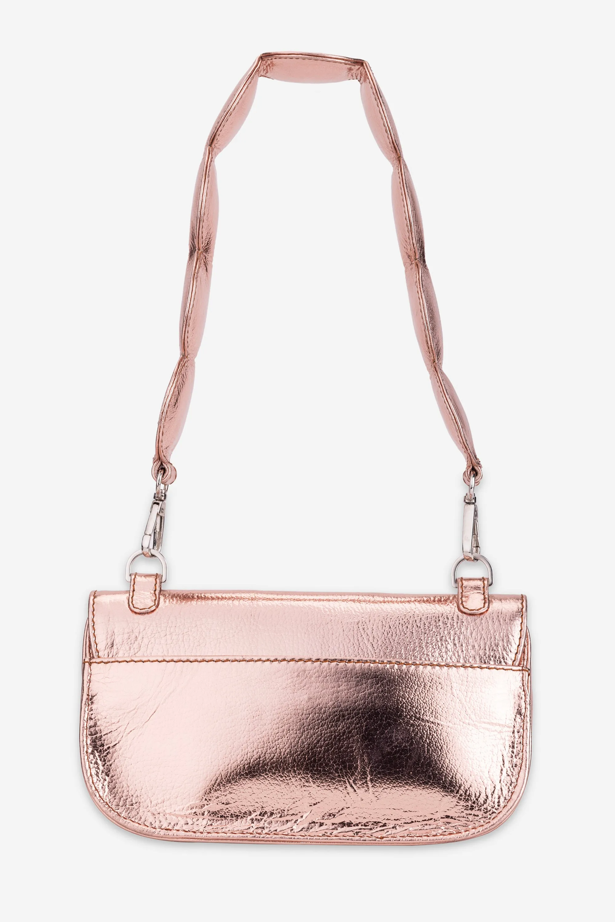 Abelardo Sybil Rose Gold Shoulder Bag