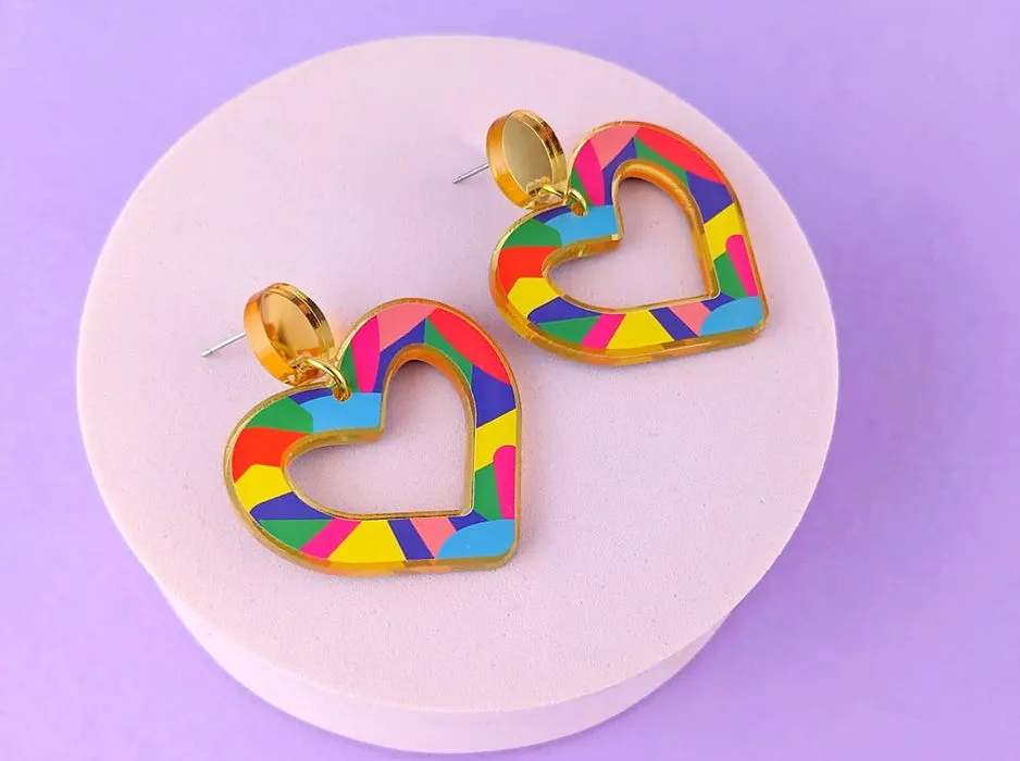 Alice Colour Burst Earrings