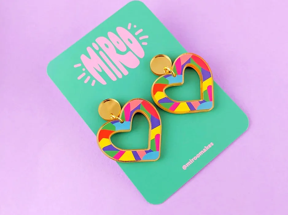 Alice Colour Burst Earrings