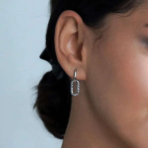 Allegro Link Drop Earrings