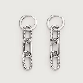 Allegro Link Drop Earrings