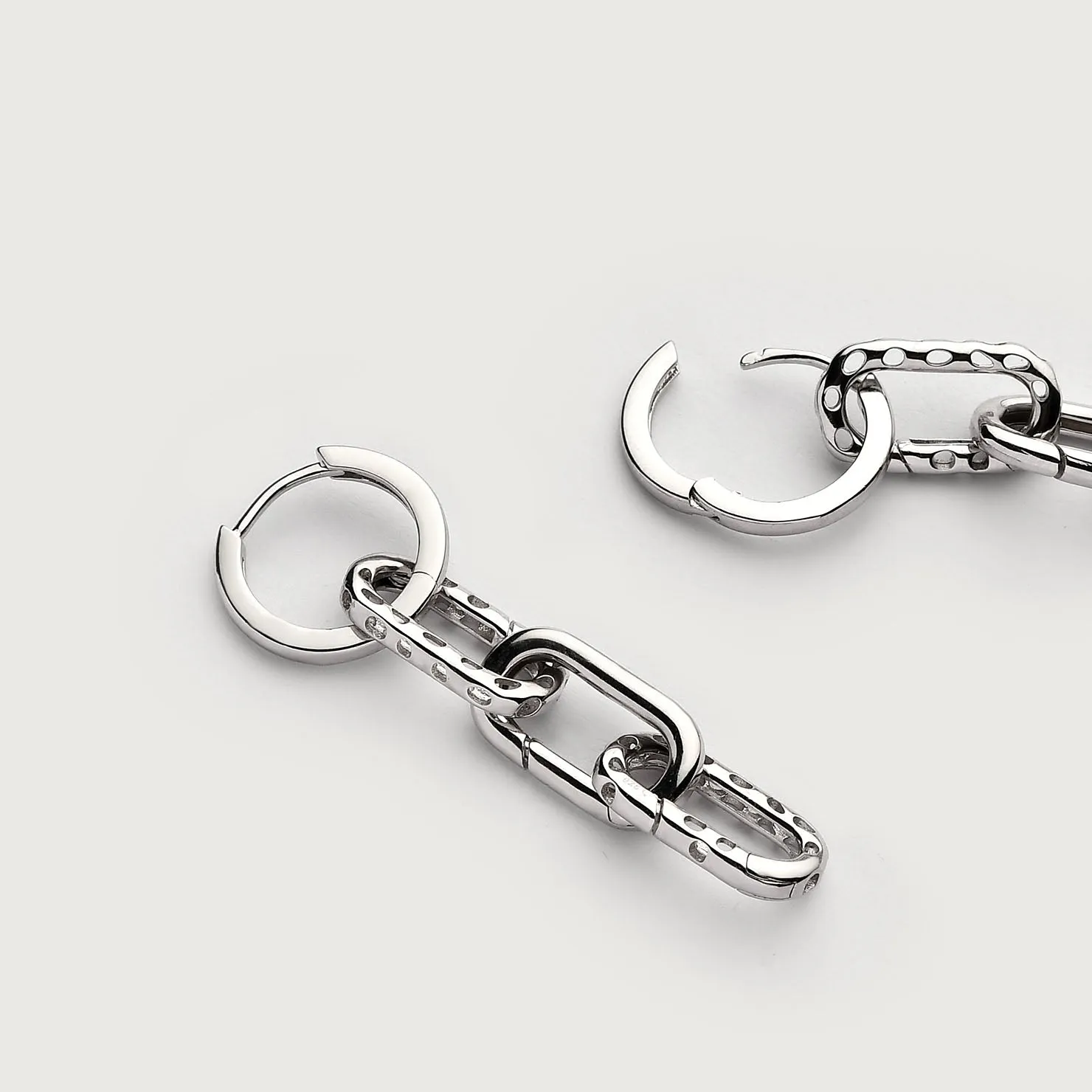 Allegro Link Drop Earrings