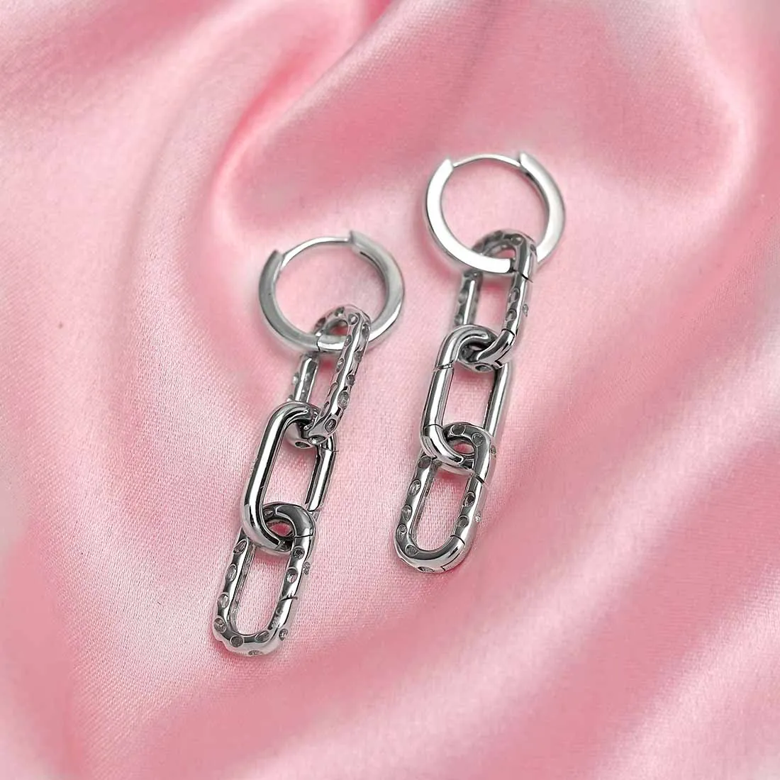 Allegro Link Drop Earrings