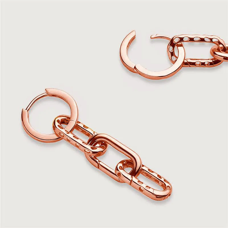Allegro Link Drop Earrings