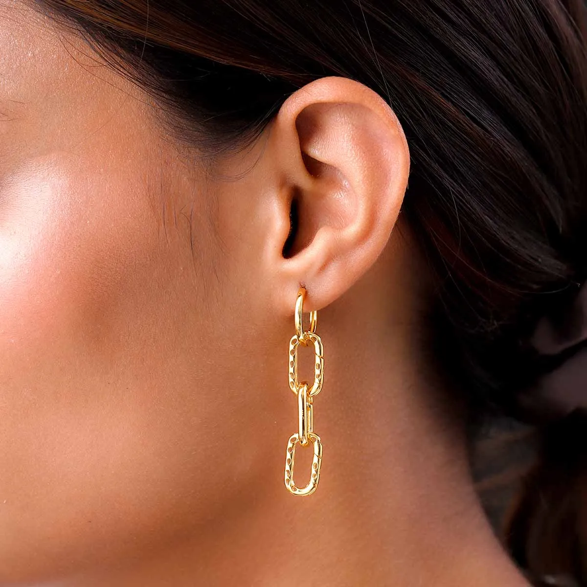 Allegro Link Drop Earrings