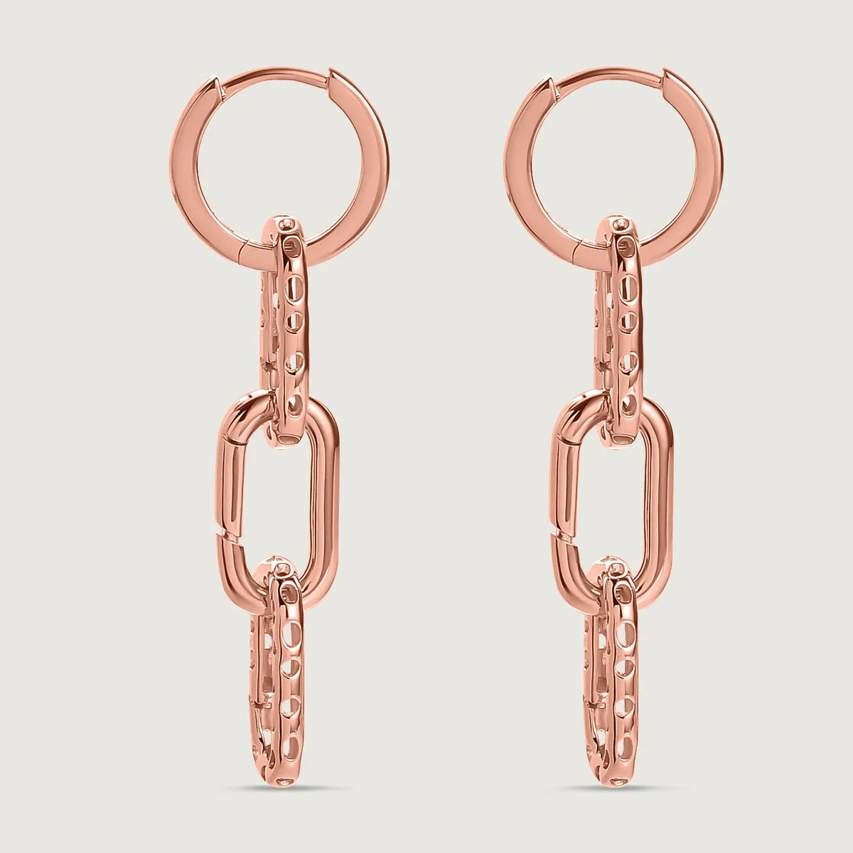 Allegro Link Drop Earrings