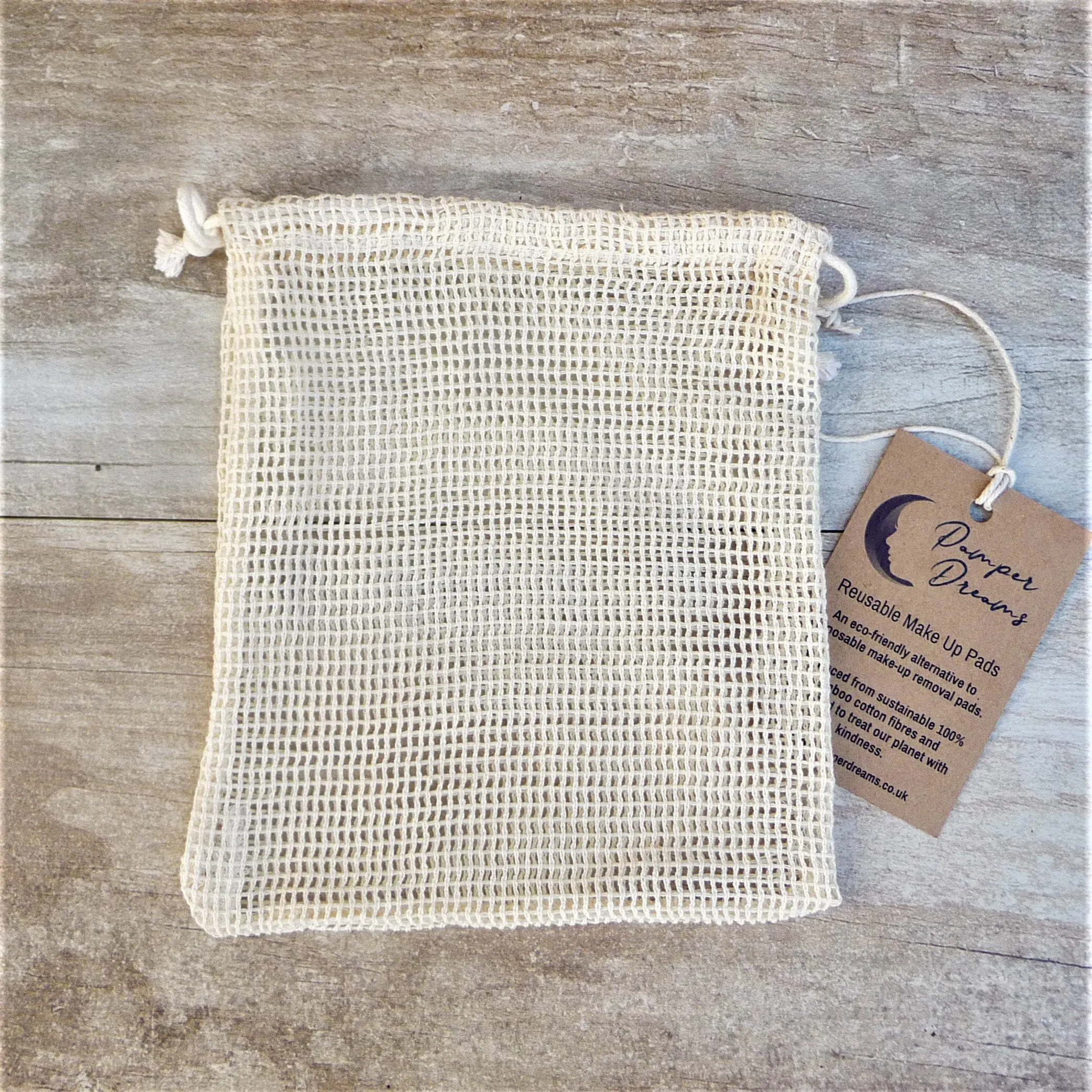 Bamboo Cotton & Bamboo Charcoal Reusable Make Up Removal Pads