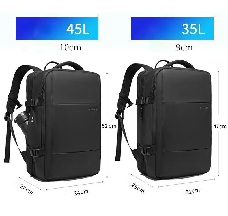 BANGE Digital Nomad Travel Backpack - Blue