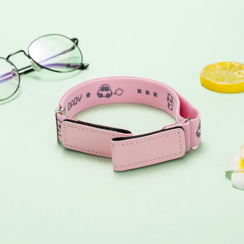 Belt Women's Korean-Style Children's Belt Boys and Girls Elastic Cartoon Belt Adjustable