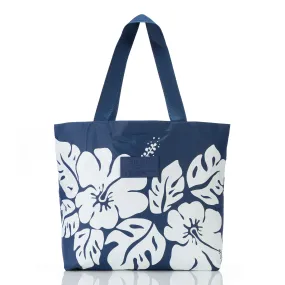 Big Island Hibiscus Day Tripper / White/Navy