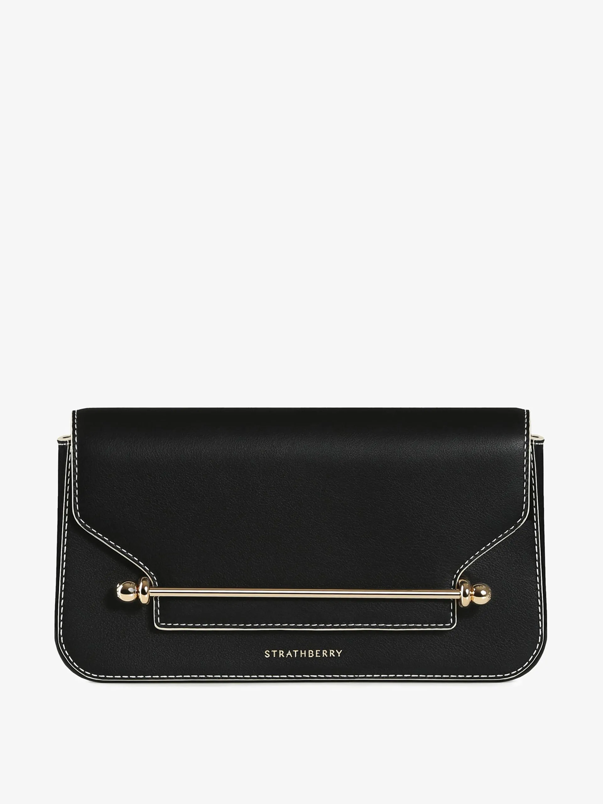 Black East/West Baguette shoulder bag