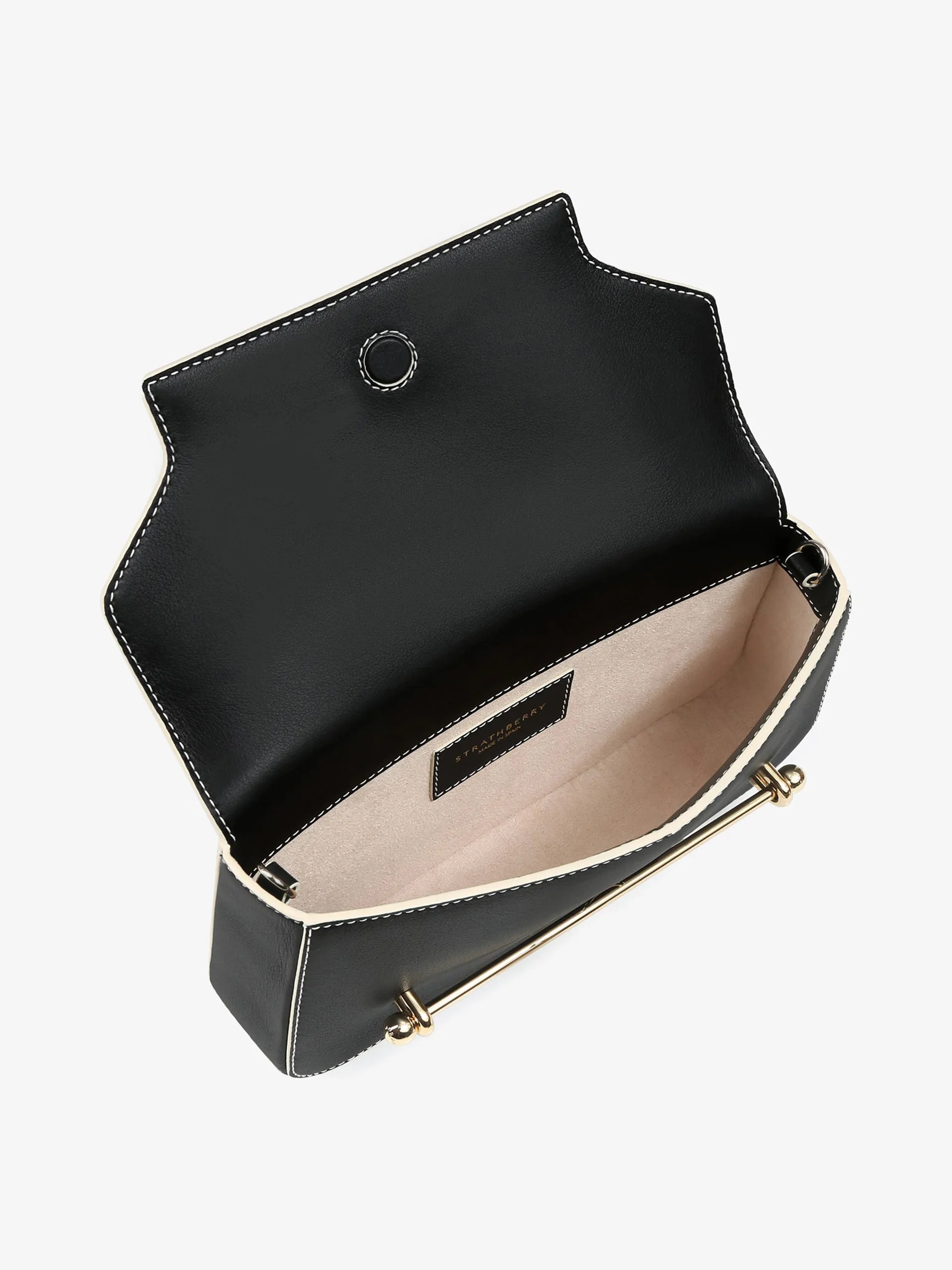 Black East/West Baguette shoulder bag
