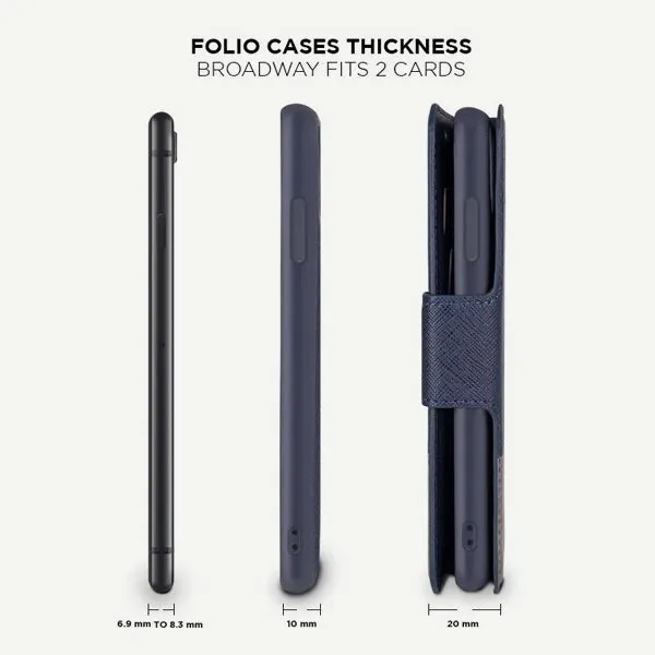 Broadway Samsung Galaxy S9 Plus Magnetic Wallet Case