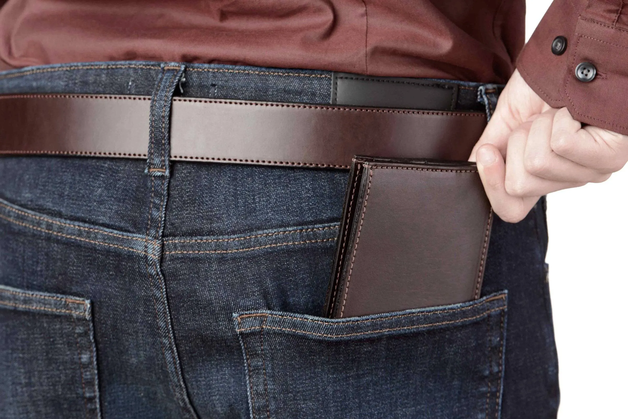 Brown Premium Leather 8 Card Slot Bifold Wallet