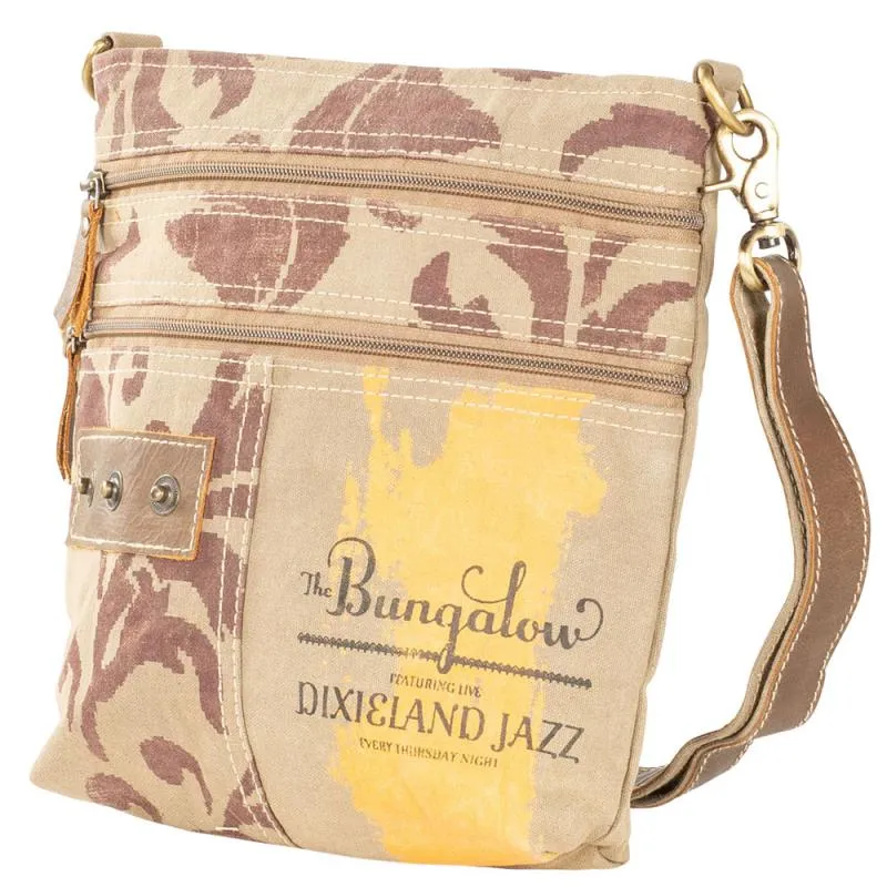 Bungalow Double Zipper Shoulder Bag