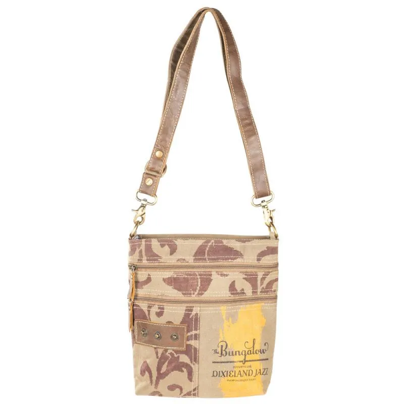 Bungalow Double Zipper Shoulder Bag