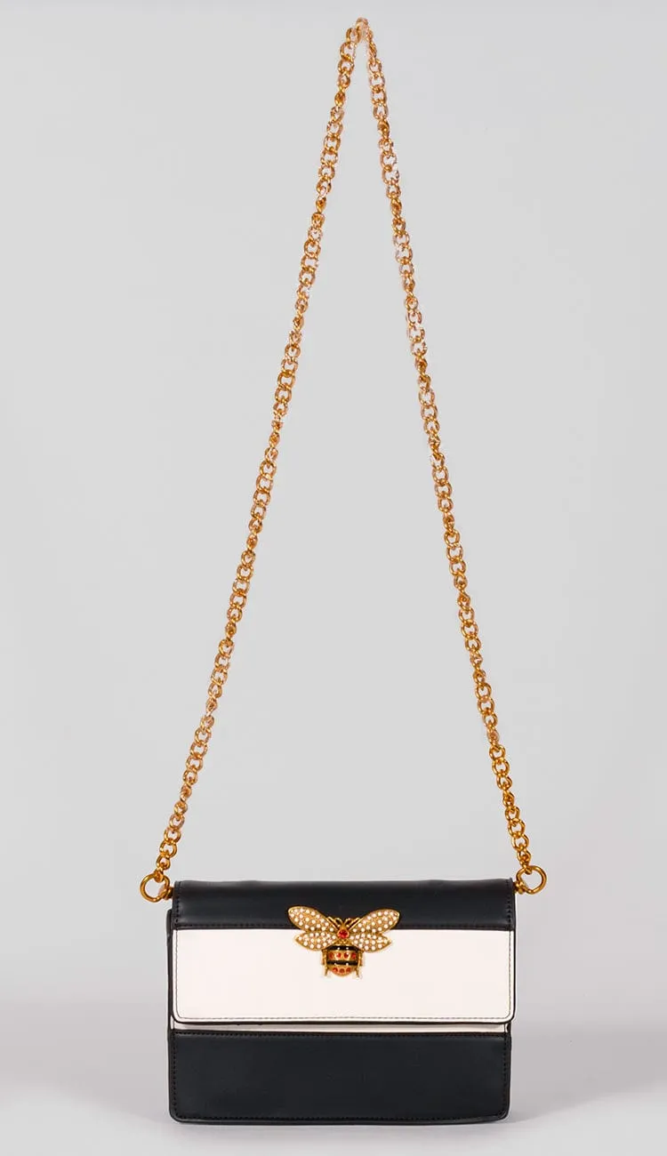Busy Bee Bag - Black & White