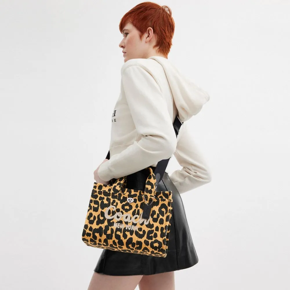 Cargo Tote Bag 26 With Leopard Print