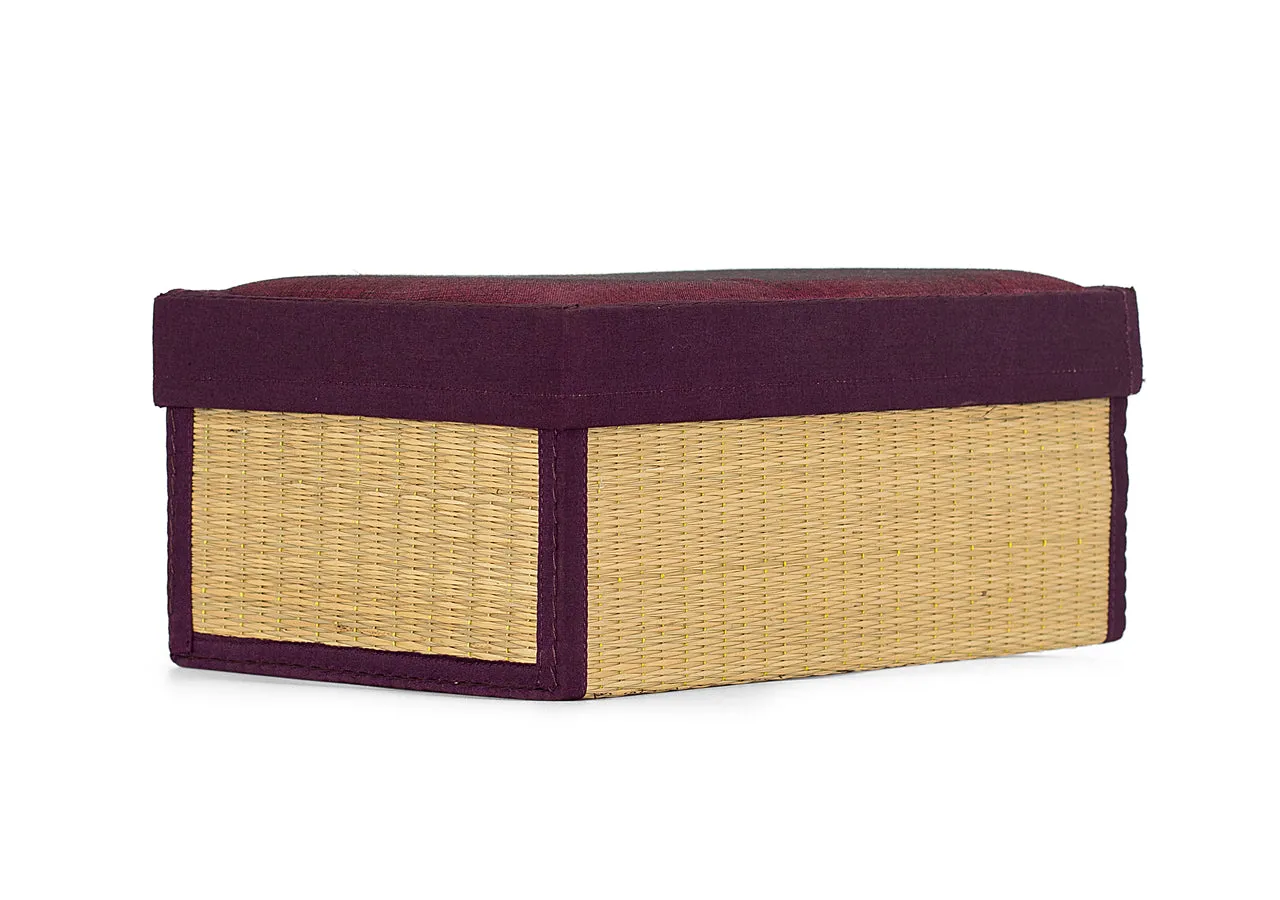 Container with Red Cover