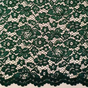 Corded Lace - Bottle Green