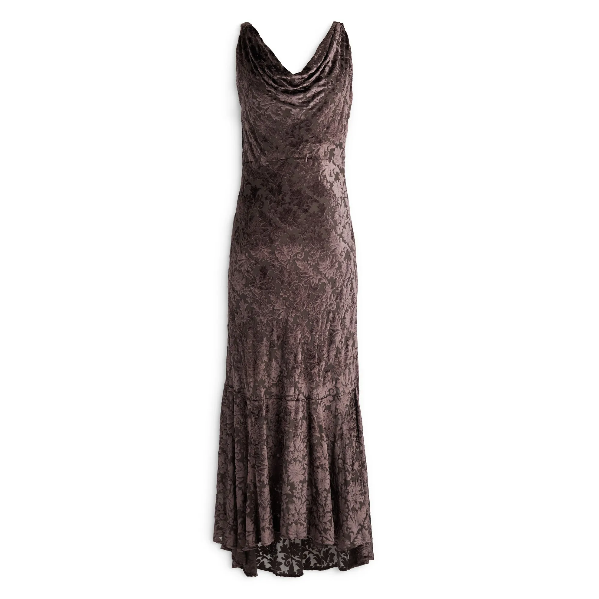 DevorÃ© Velvet Evening Dress
