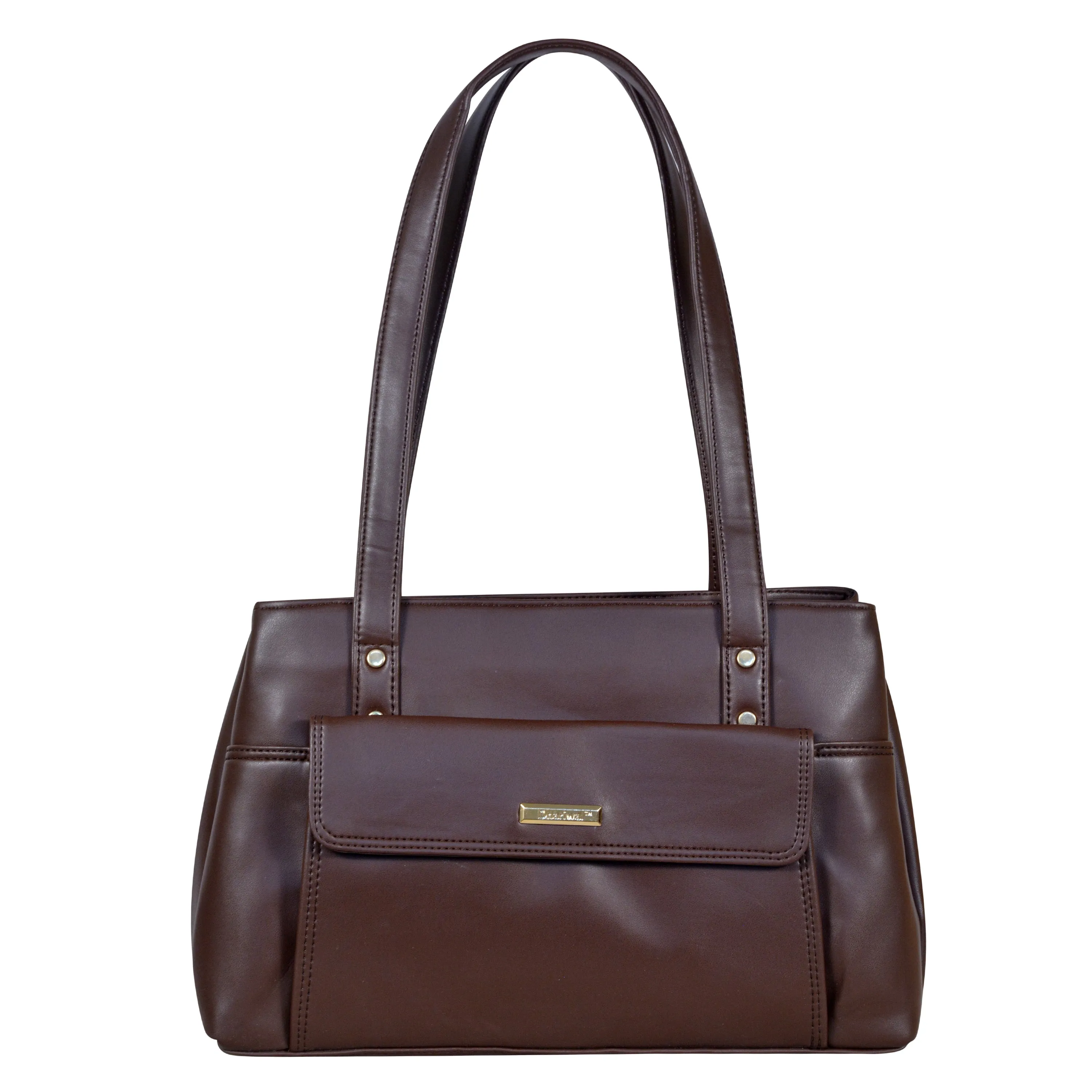 Dhariwal Multi Compartment Twin Handle Ladies Handbag LAD-9905