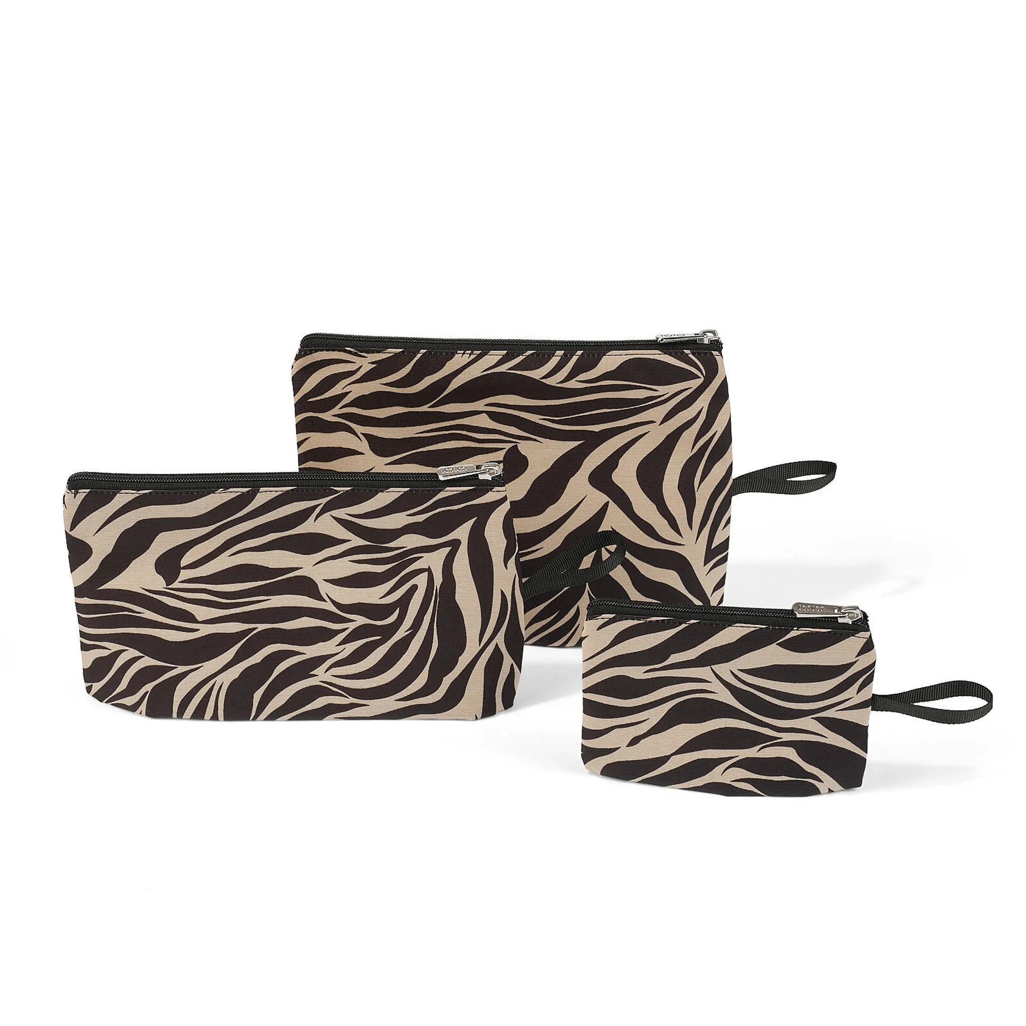 Eco Packing Pouch Trio - Zebra