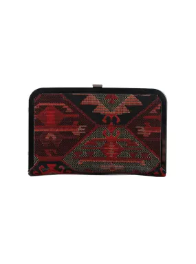 Embroidered Clutch
