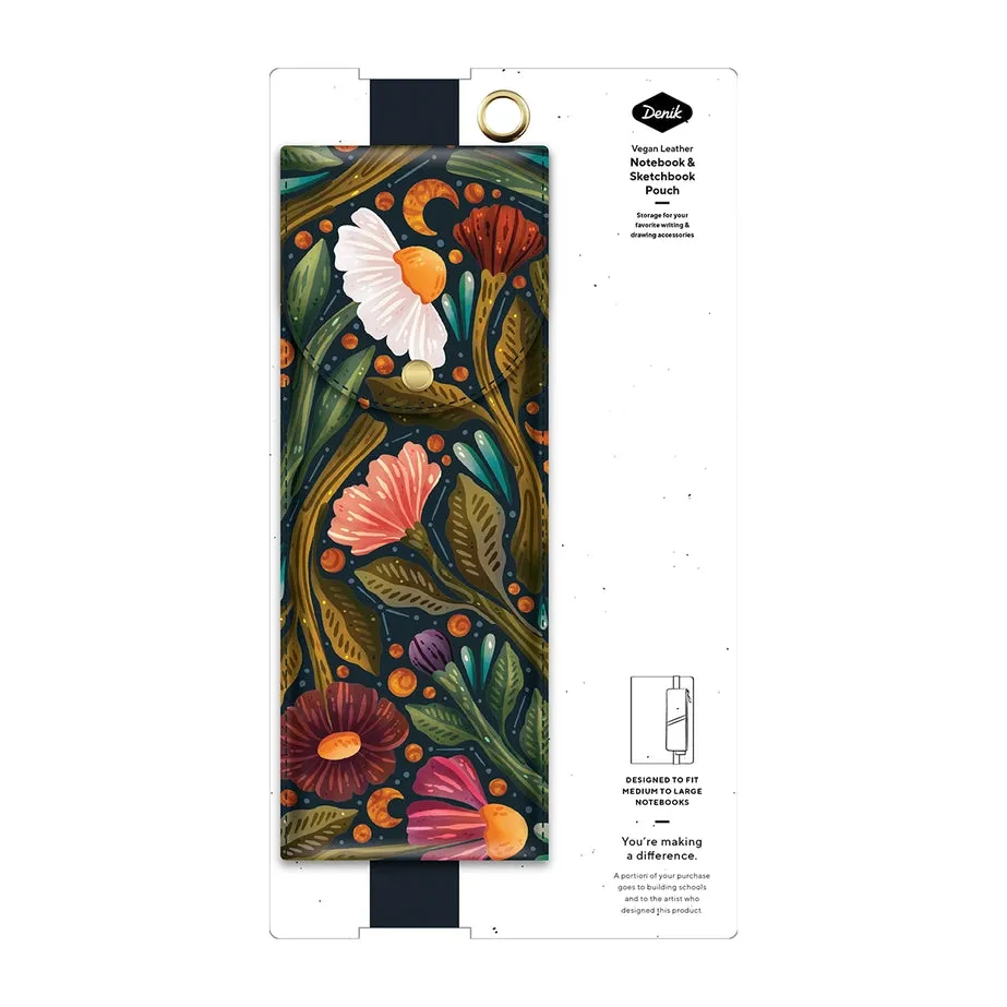 Embroidered Notebook Pouch
