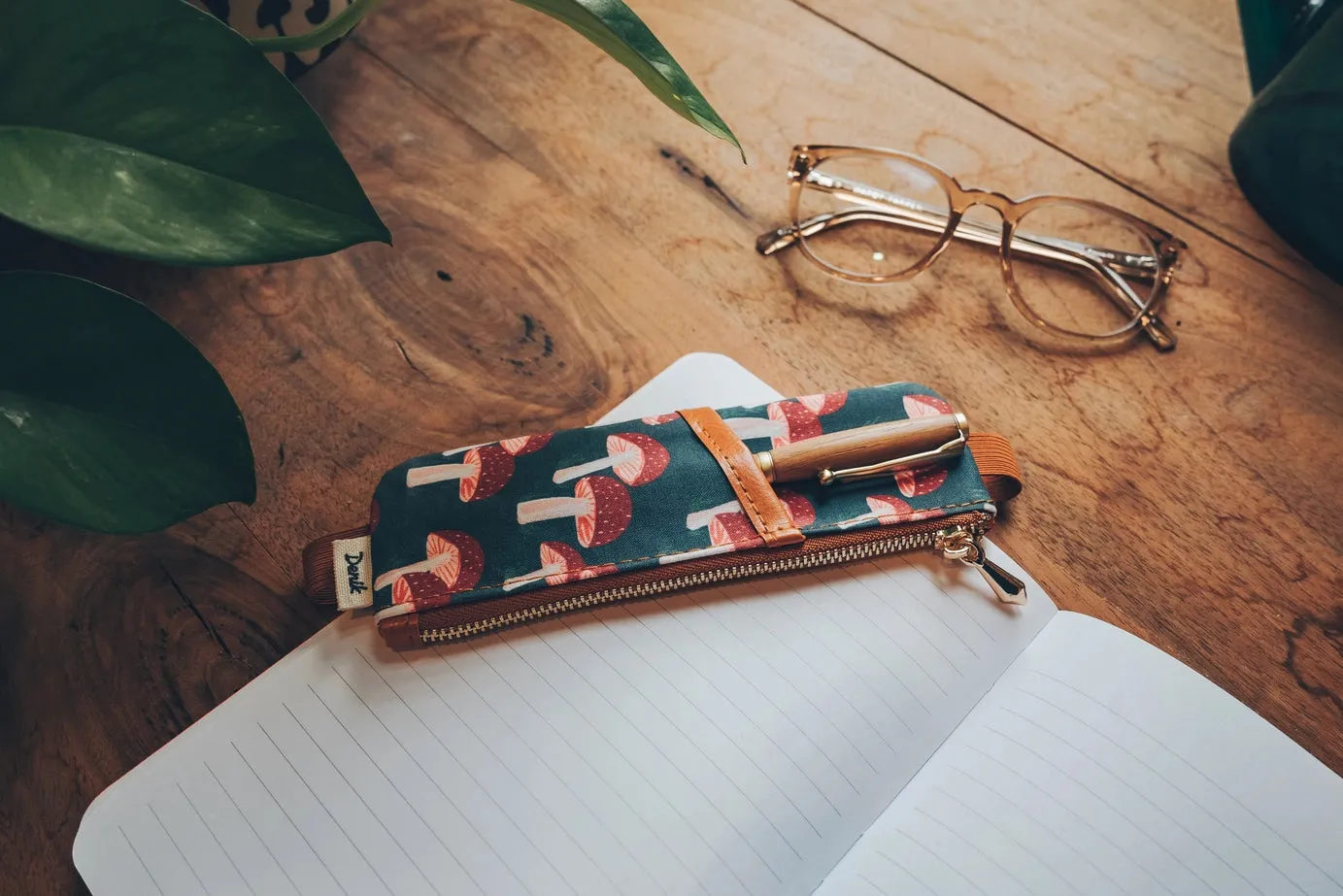 Embroidered Notebook Pouch