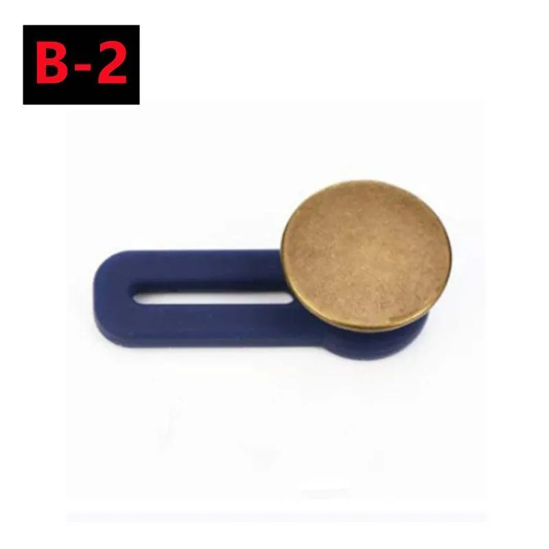Expandable Metal Button Extenders: Comfort Fit Waistband Kit