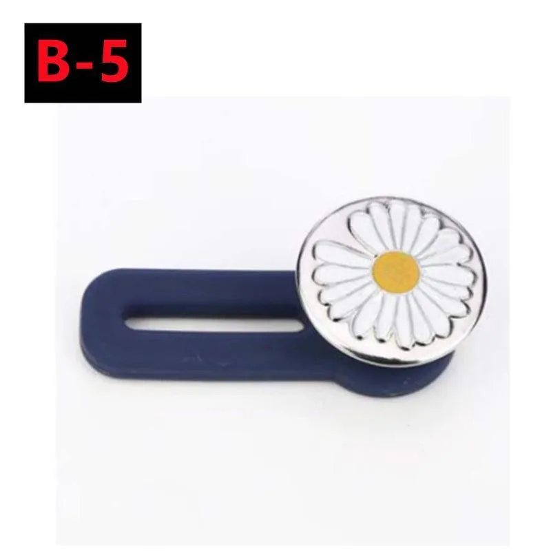 Expandable Metal Button Extenders: Comfort Fit Waistband Kit