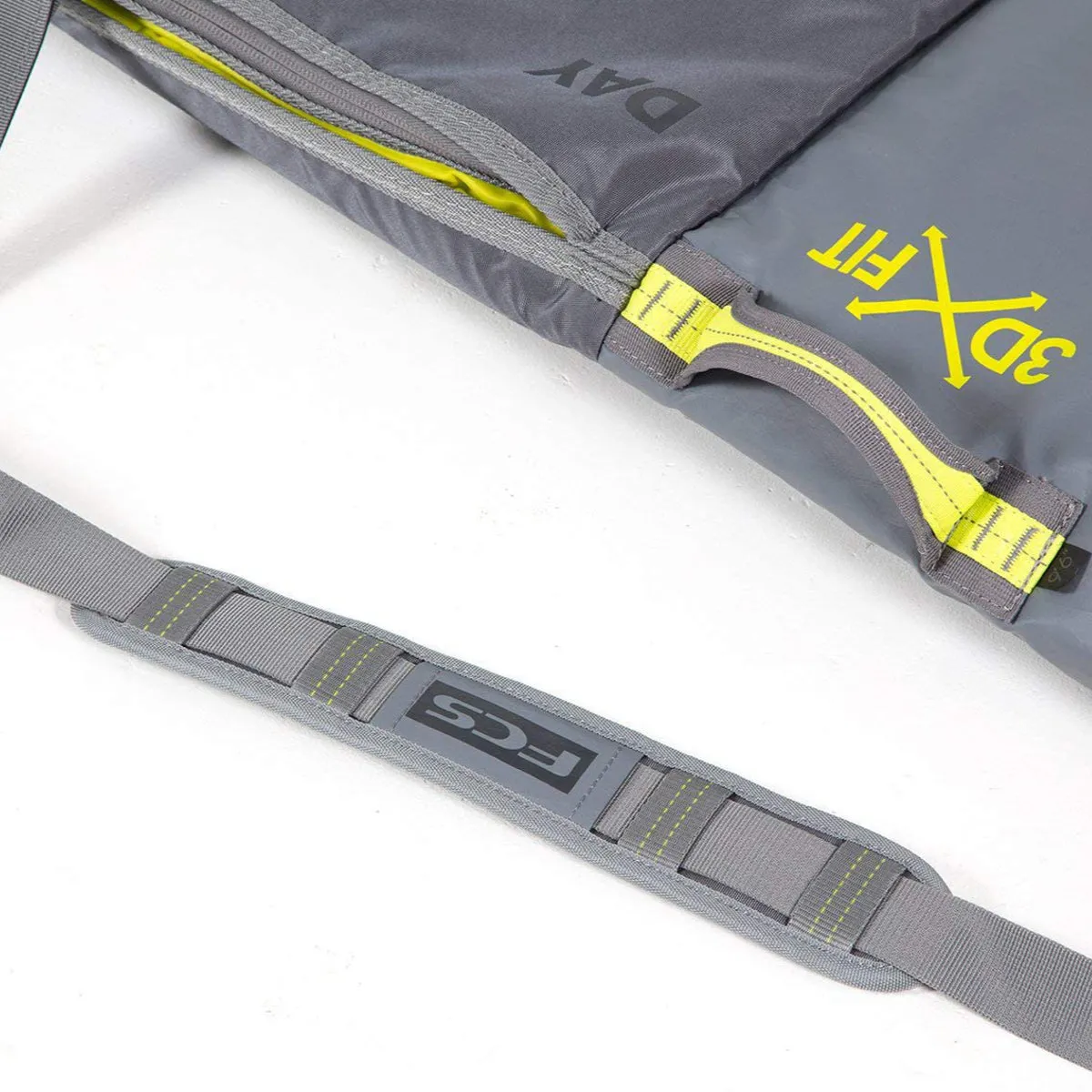 FCS board bag - 3DxFit Longboard Day Bag Cool Grey