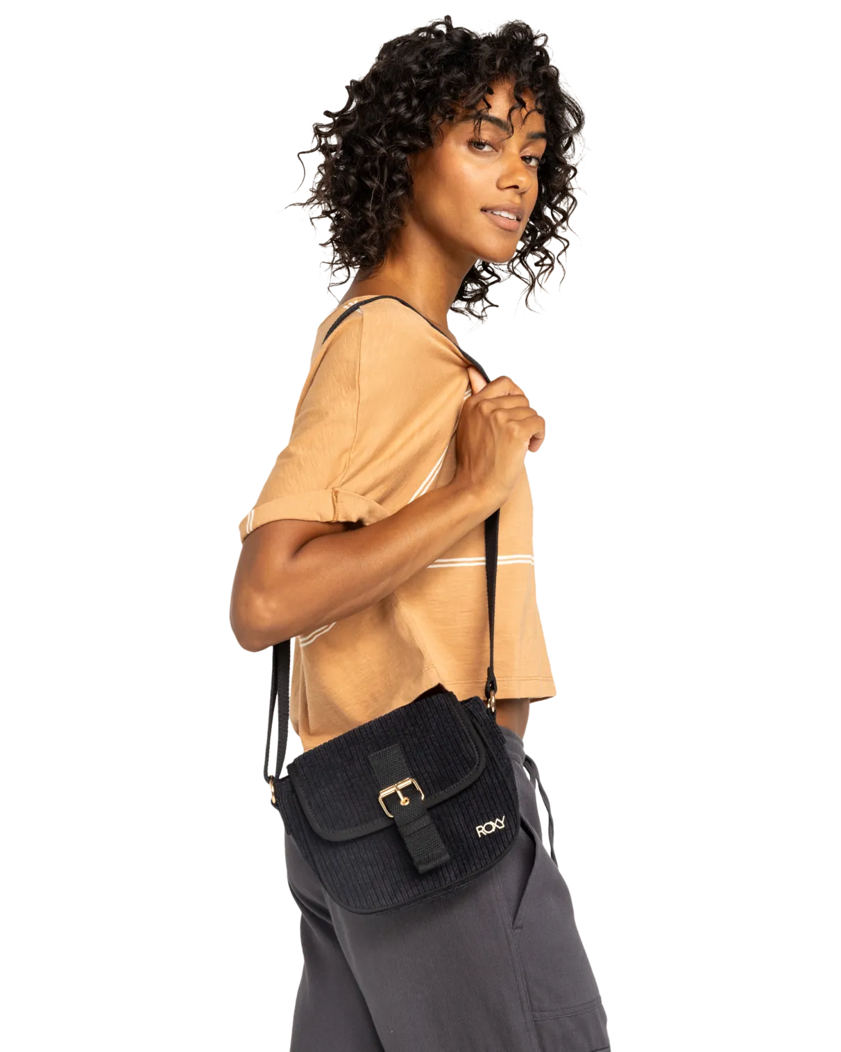 Feeling Good Cross Body Bag in Anthracite