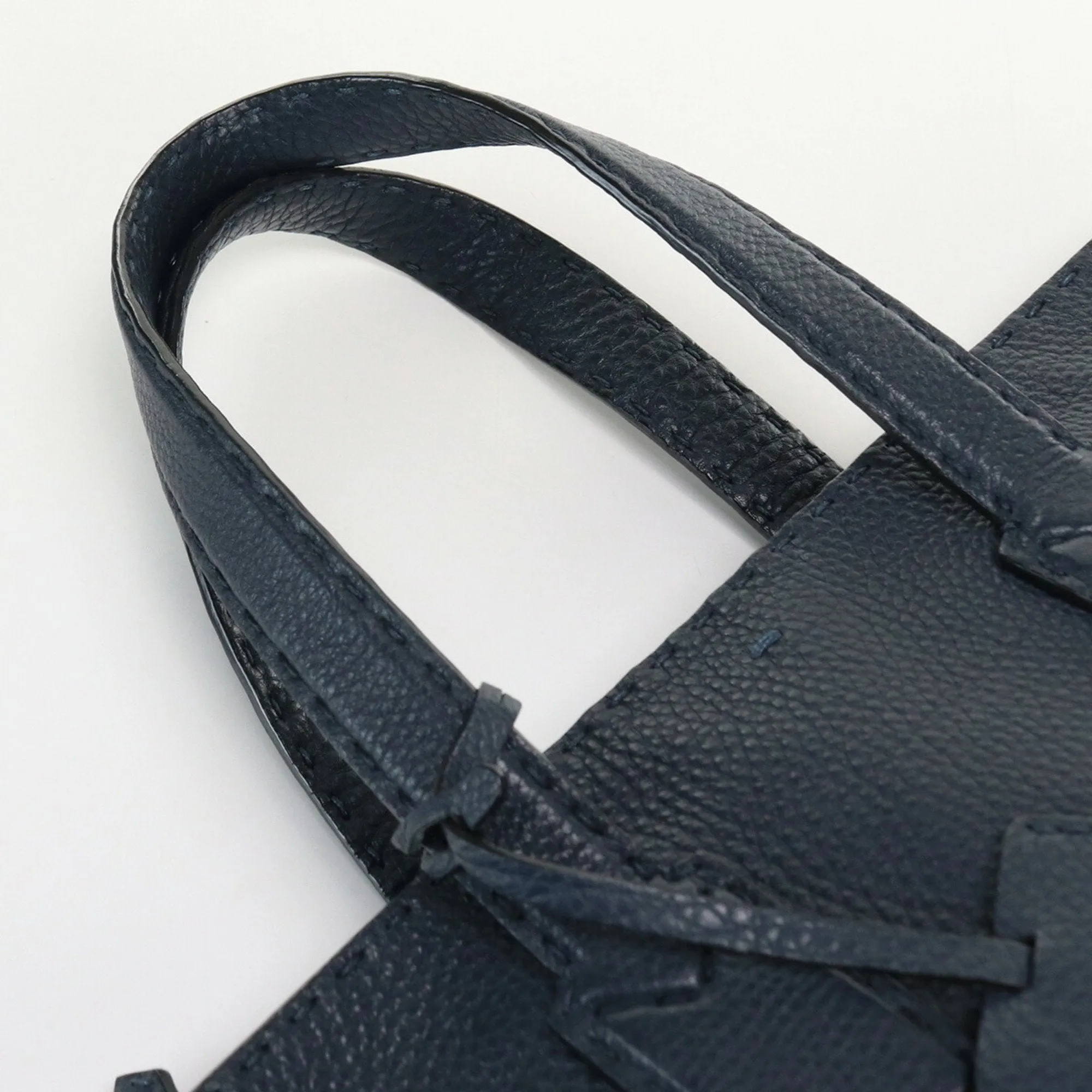 FENDI Tote Bag Selleria 7VA377 Leather Unisex