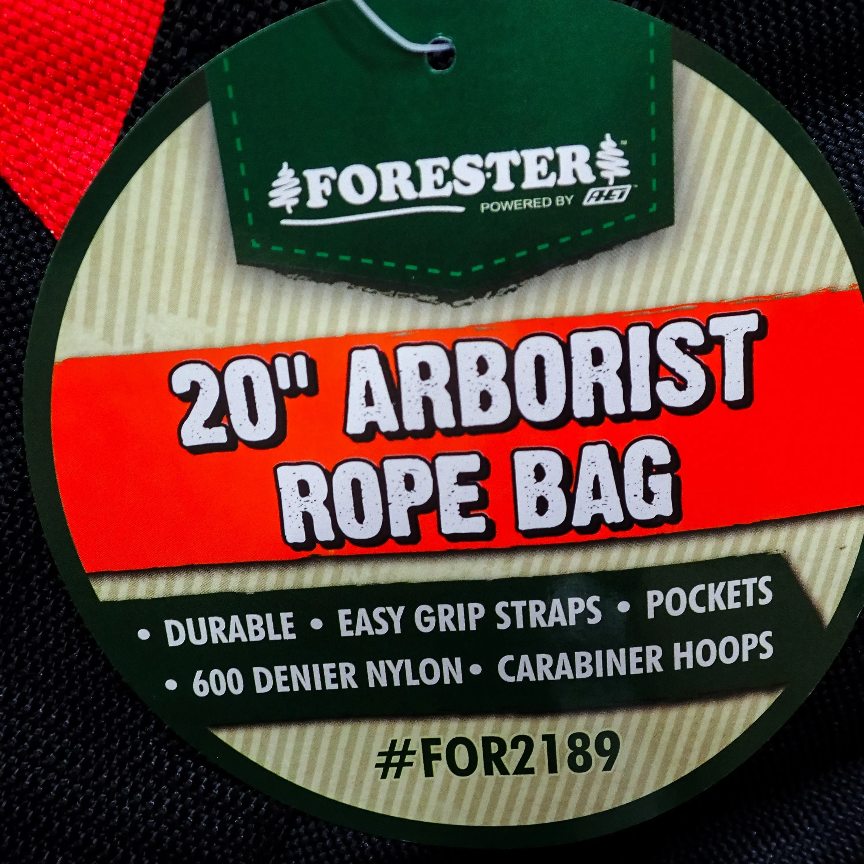 FORESTER 20" LARGE ARBORIST ROPE BAG