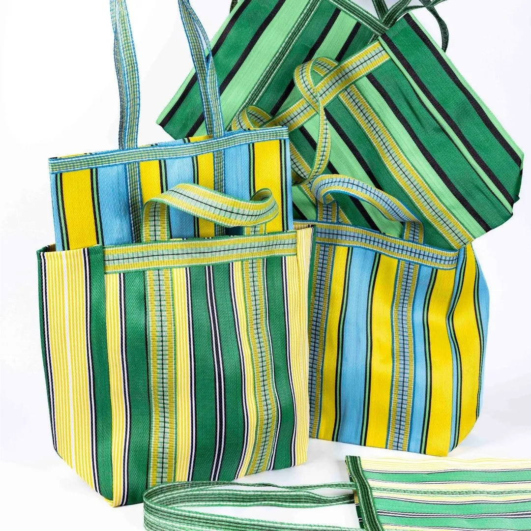 French Bazaar - Parisian Cool - Beach Bag - Green