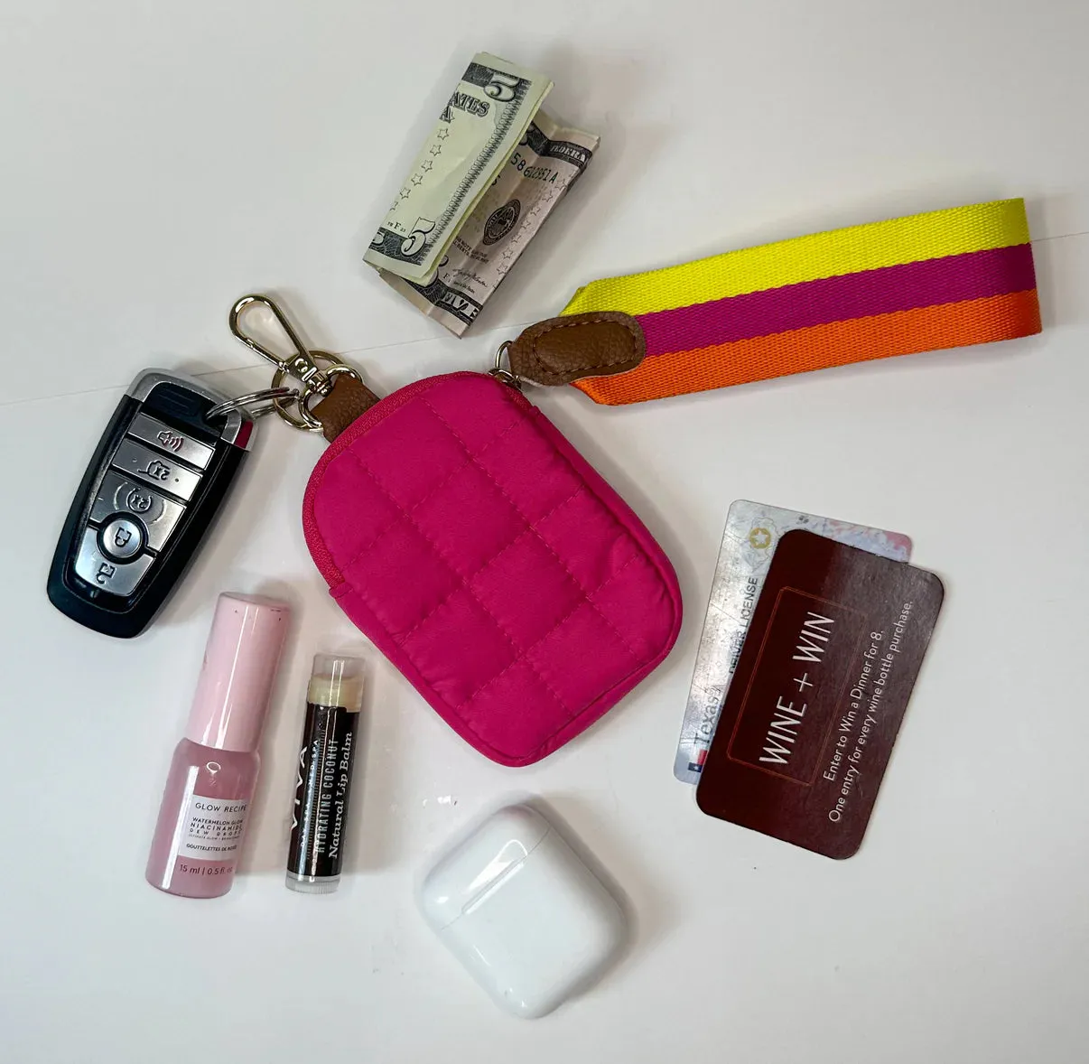 Girl On The Go Mini Pouch Wristlets - multiple colors