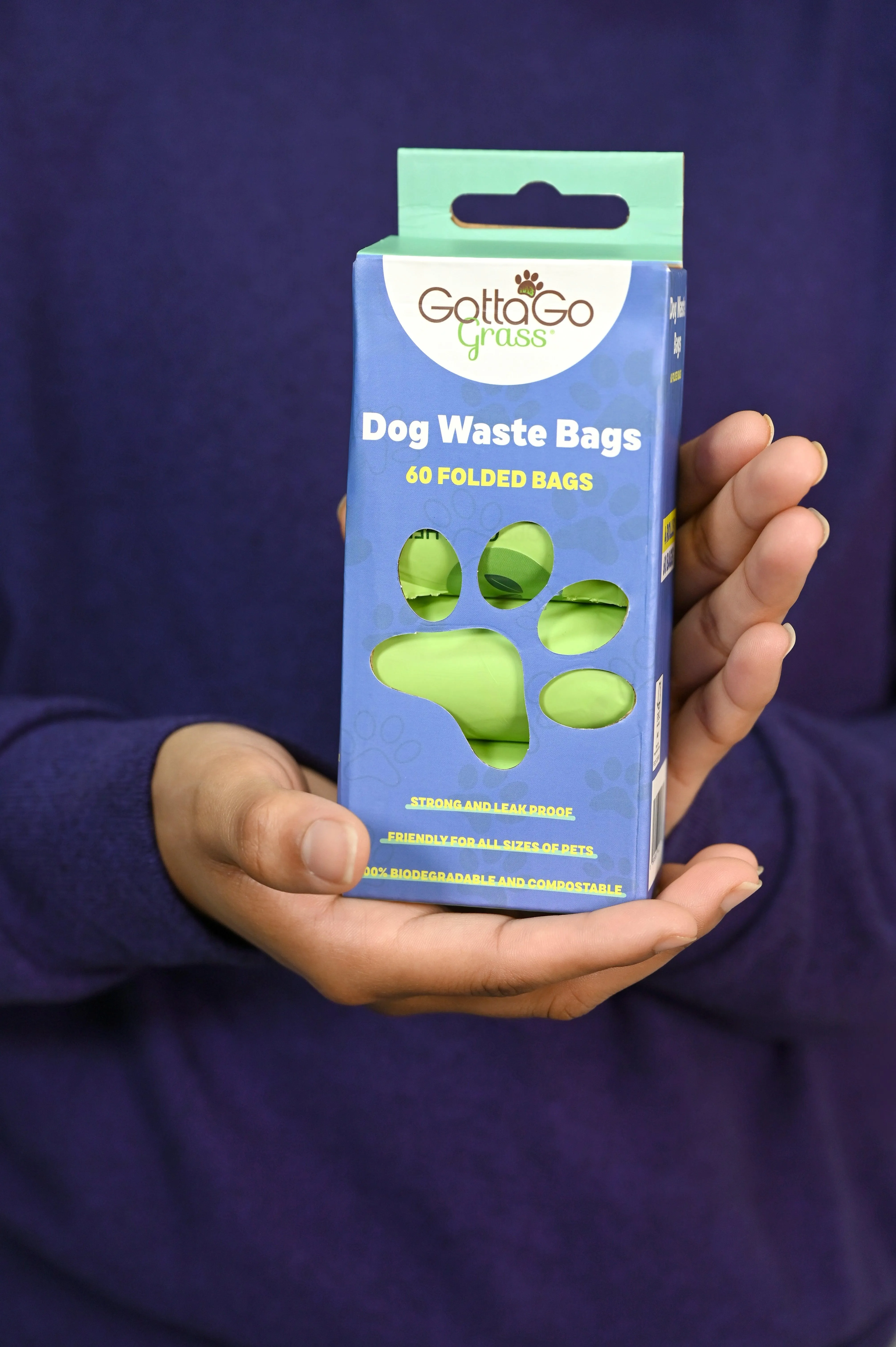 Gotta Go Grass 2 Pack with Tray   Waste Bags   Waste Bag Dispenser