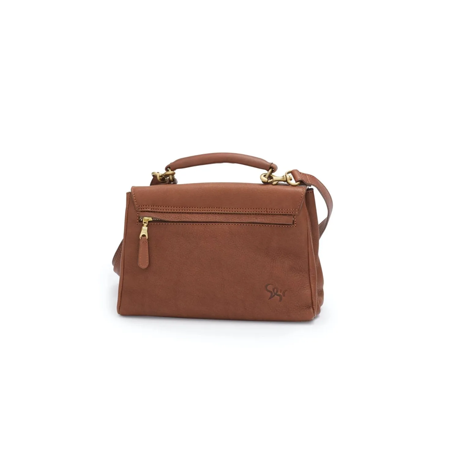 HILDE handbag large, marron