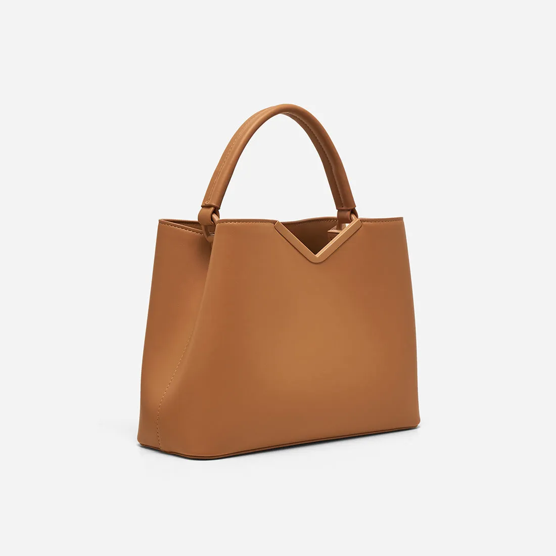 Janet Mini Top Handle Bag (Tone on Tone)