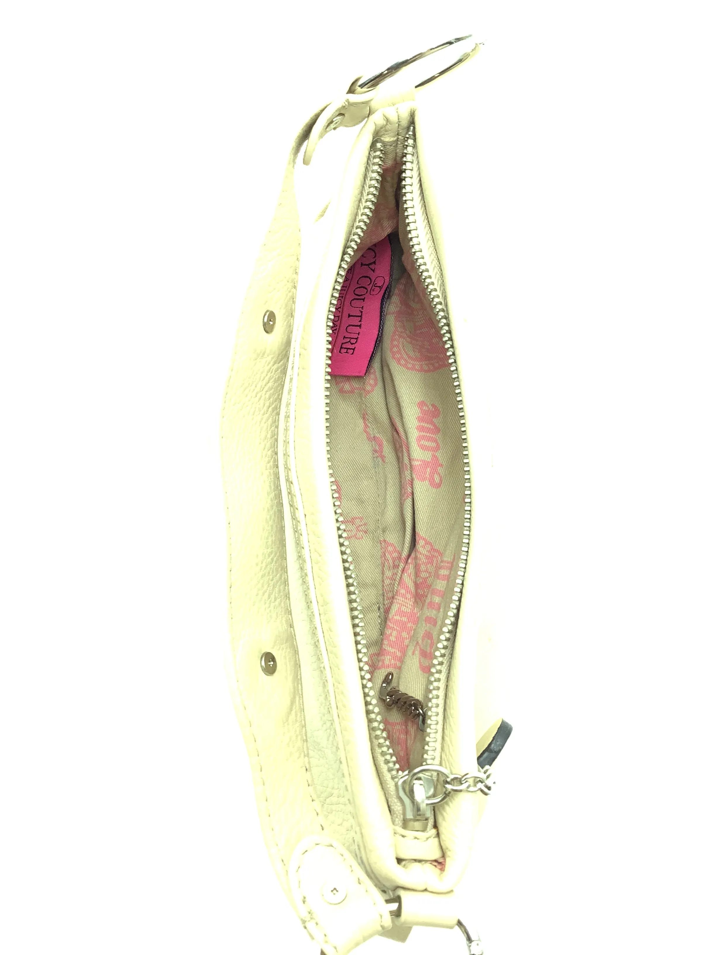 Juicy Couture Vintage Shoulder Bag Leather Neutral