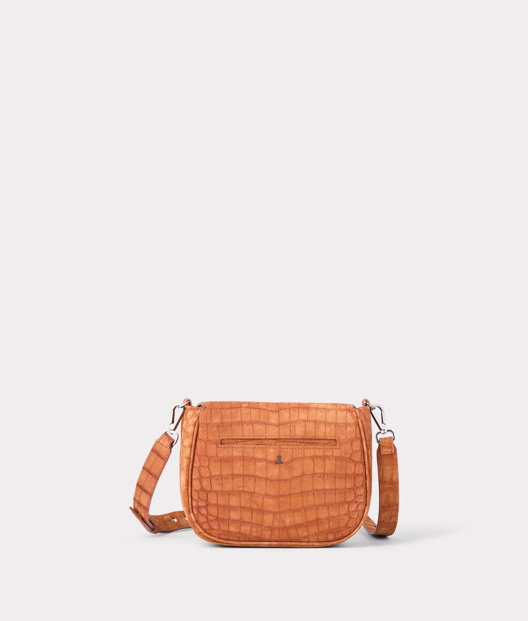 Lainey Exotic Crossbody :: Cognac