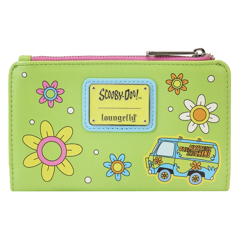 Loungefly Scooby-Doo Psychedelic Monster Chase Glow Flap Wallet