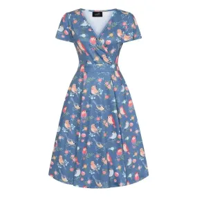 Lyra Dress - Spring Birds
