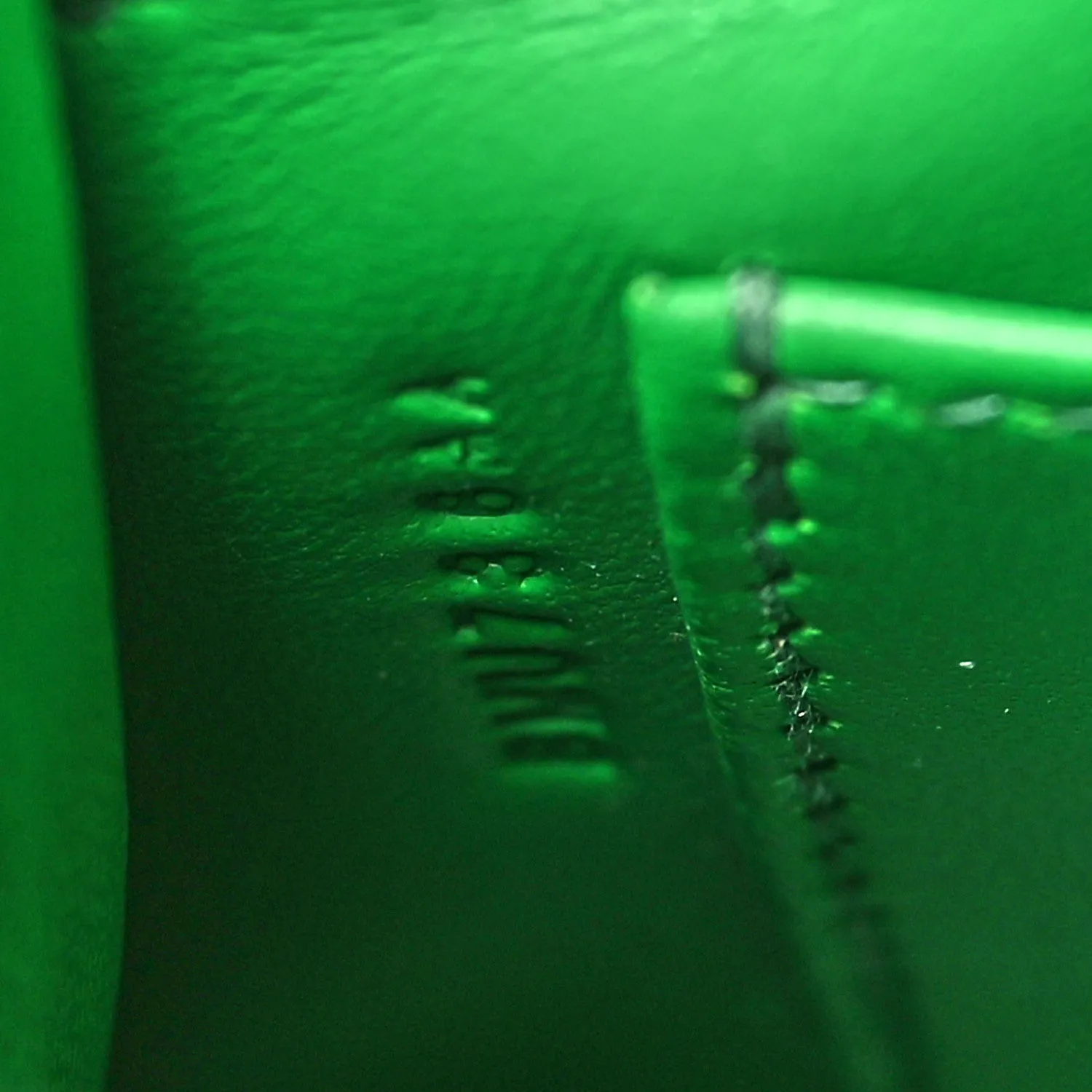 Matte Alligator Mini Kelly Sellier 20 Vert Cactus