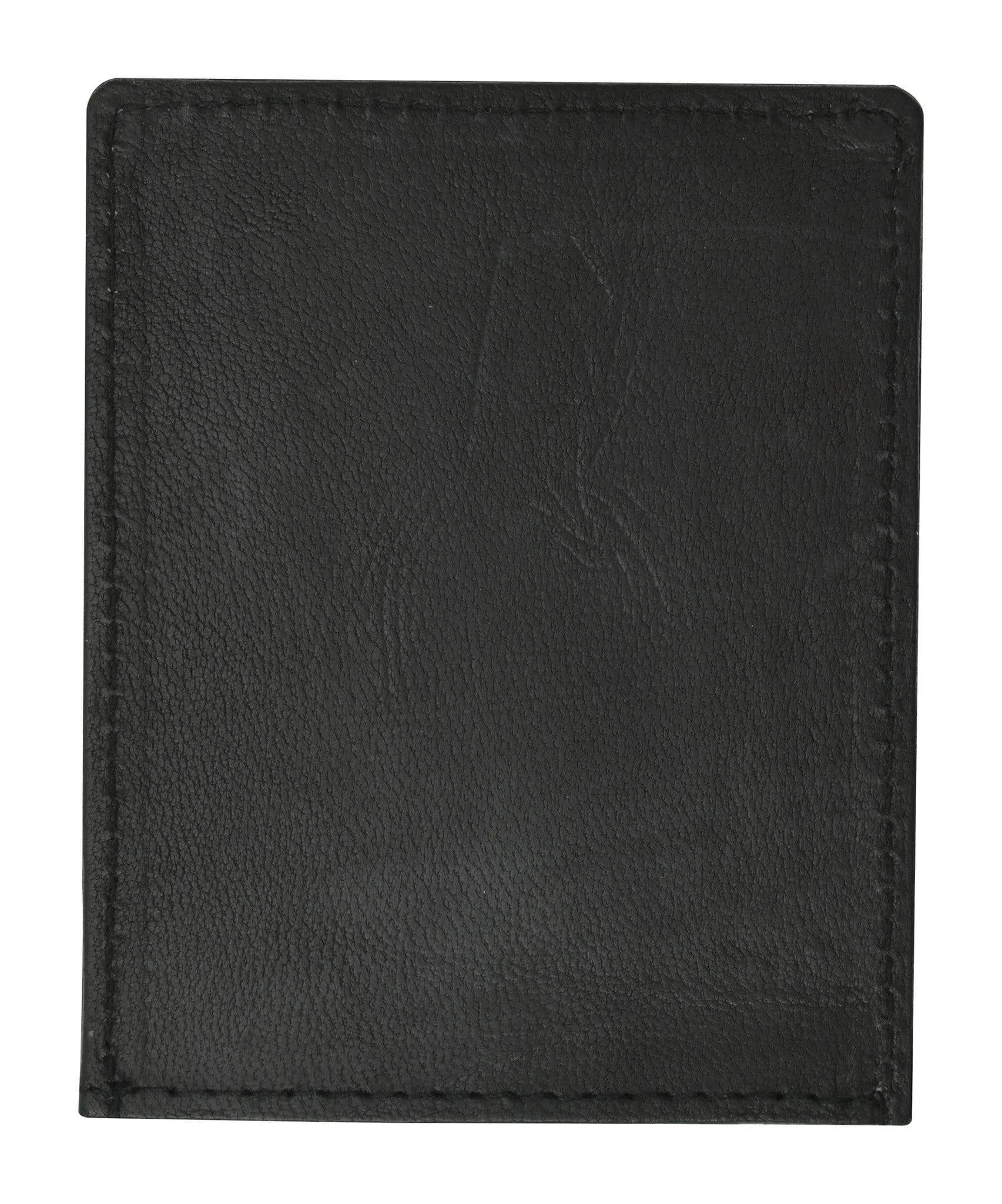 Mens Genuine Leather Magnetic Money Clip Credit Card Holder Wallet 910R (C)