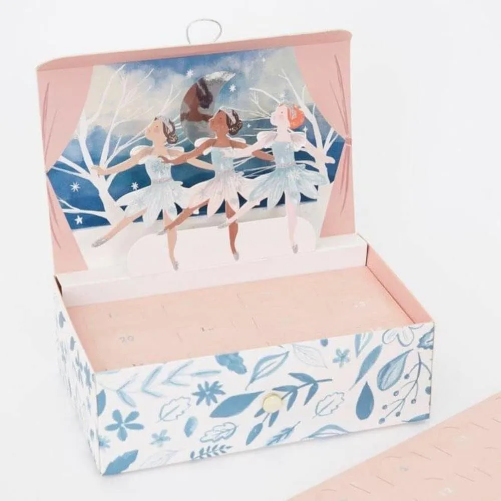 Meri Meri Winter Ballerina Charm Bracelet Advent Calendar Suitcase