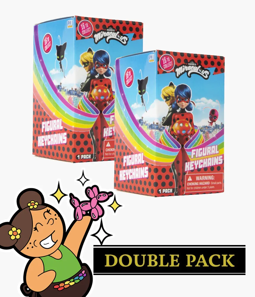 Miraculous Ladybug - Figural Keychain - Blind Box
